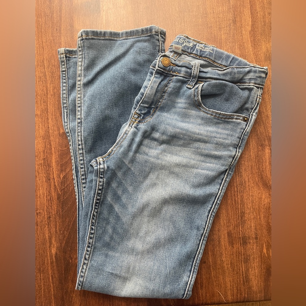 Cat & Jack boys stretch jeans 14
